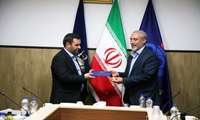 آیین معارفه و تکریم فرمانده جدید پایگاه بسیج حضرت ولیعصر(عج) نفت مناطق مرکزی ایران برگزار شد