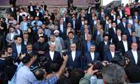 گزارش تصویری؛ آیین گشایش بیست‌وهشتمین نمایشگاه بین‌المللی نفت، گاز، پالایش و پتروشیمی