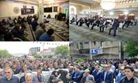 شرکت نفت مناطق مرکزی ایران میزبان سوگواره شهدای خدمت+تصویر