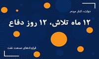 ۱۲ ماه تلاش برای توسعه صنعت نفت