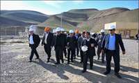گزارش تصویری - بازدید مدیرعامل شرکت ملی نفت ایران از میدان گازی توس