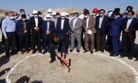 گزارش تصویری آغاز عملیات اجرایی طرح‌ احداث ایستگاه‌ تقویت فشار گاز هما