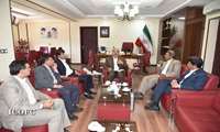 مدیر عامل شرکت بهره برداری نفت و گاز شرق با فرماندار و دادستان شهرستان سرخس دیدار کرد