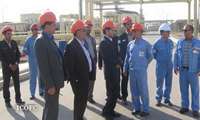بازدید سرپرست حراست نفت مناطق مرکزی از مناطق عملیاتی نفت و گاز زاگرس جنوبی