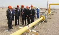 بازدید مهندس حاتمی از منطقه عملیاتی خانگیران در شرکت بهره برداری نفت و گاز شرق