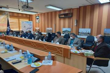 آیین معارفه سرپرست حراست شرکت نفت و گاز غرب 