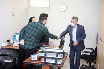 دیدار صمیمی مدیرعامل شرکت نفت مناطق مرکزی ایران با کارکنان ستادی