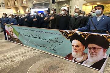 تجدید میثاق کارکنان صنعت نفت با آرمانهای امام راحل (ره) در آستانه چهل و سومین سالگرد پیروزی انقلاب اسلامی