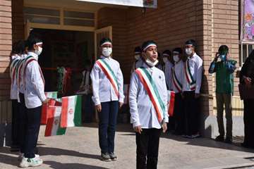 دو باب مدرسه ساخته شده از محل اعتبارات  مسئولیت های اجتماعی شرکت ملی نفت ایران در شهرک نفت سرخس افتتاح شد