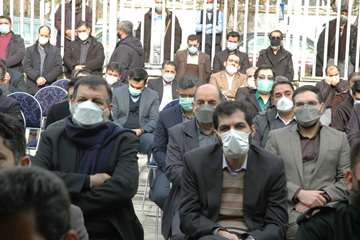 برگزاری مراسم گرامیداشت دومین سالگرد شهادت حاج قاسم سلیمانی در مقبره شهدای وزارت نفت