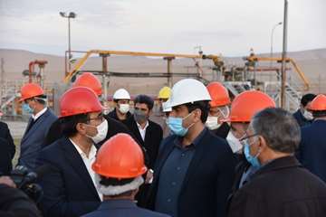 بازدید معاون وزیر نفت در توسعه و مدیریت سرمایه انسانی از منطقه عملیاتی خانگیران