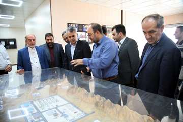 بازدید مدیرعامل شرکت نفت مناطق مرکزی ایران از منطقه عملیاتی سراجه قم