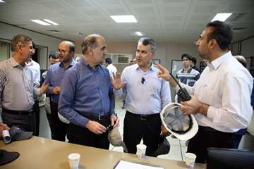 بازدید مدیرعامل شرکت نفت مناطق مرکزی ایران از منطقه عملیاتی سراجه قم