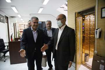 دیدار صمیمانه مدیرعامل نفت مرکزی با مدیران عامل ادوار گذشته این شرکت 