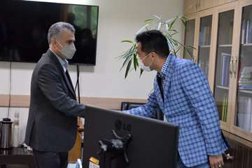 بازدید مدیرعامل شرکت نفت مناطق مرکزی ایران از ستاد شرکت بهره برداری نفت و گاز شرق