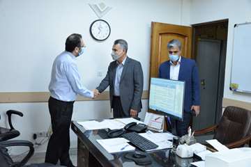 بازدید مدیرعامل شرکت نفت مناطق مرکزی ایران از ستاد شرکت بهره برداری نفت و گاز شرق