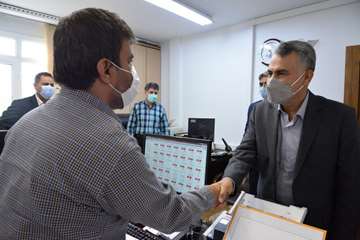 بازدید مدیرعامل شرکت نفت مناطق مرکزی ایران از ستاد شرکت بهره برداری نفت و گاز شرق