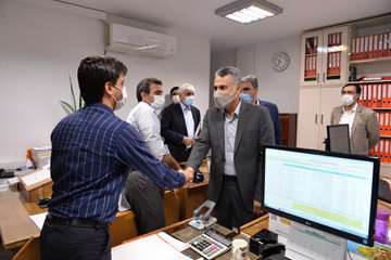بازدید مدیرعامل شرکت نفت مناطق مرکزی ایران از ستاد شرکت بهره برداری نفت و گاز شرق