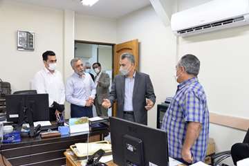 بازدید مدیرعامل شرکت نفت مناطق مرکزی ایران از ستاد شرکت بهره برداری نفت و گاز شرق