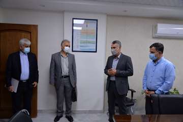 بازدید مدیرعامل شرکت نفت مناطق مرکزی ایران از ستاد شرکت بهره برداری نفت و گاز شرق