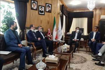 دیدار مدیرعامل نفت مناطق مرکزی ایران با استاندار کرمانشاه 