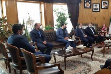 دیدار مدیرعامل نفت مناطق مرکزی ایران با استاندار کرمانشاه 