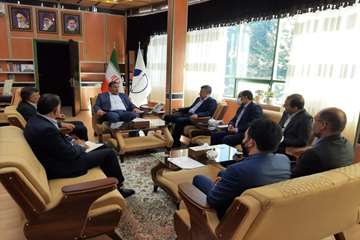 برگزاری نشست مدیرعامل شرکت نفت مناطق مرکزی ایران با استاندار ایلام