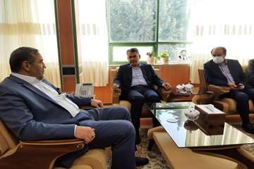 برگزاری نشست مدیرعامل شرکت نفت مناطق مرکزی ایران با استاندار ایلام