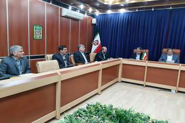 برگزاری نشست مدیرعامل شرکت نفت مناطق مرکزی ایران با استاندار ایلام