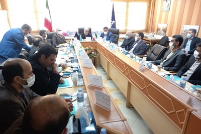 جلسه رئیس سازمان حراست صنعت نفت و روسای حراست شرکت ملی نفت ایران و شرکت نفت مناطق مرکزی ایران جلسه حراست,