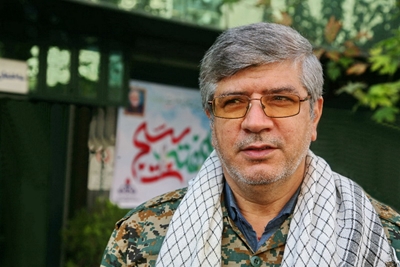 علیرضا عیدک زاده سرپرست پایگاه بسیج حضرت ولیعصر (عج),