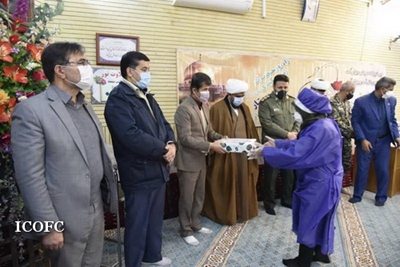 برگزاری اختتامیه پویش نذر سیب در شرکت بهره برداری نفت و گاز شرق