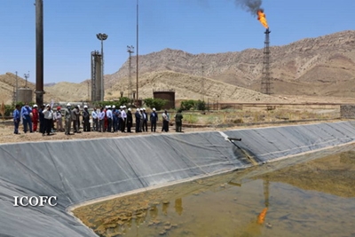 حوضچه تبخیر واحد نمک زدایی سرکان به بهره برداری رسید