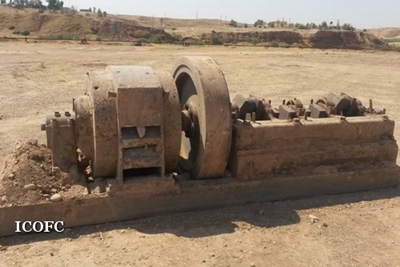 کشف ژنراتور با قدمتی بیش از ۶۰ سال در دل میدان نفتی نفت شهر