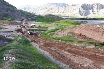 مسير هاي ارتباطي روستاهاي مجاور منطقه عملياتي سركان بازگشایی شد 