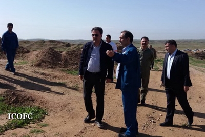 حضور مهندس حاتمی در مناطق عملیاتی غرب کشور پس از وقوع سیل اخیر