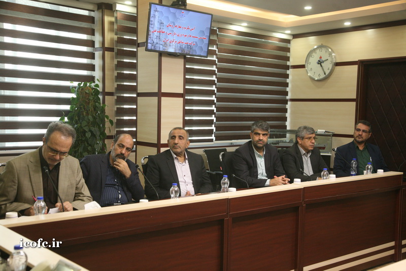 آیین تکریم و معارفه روسای مهندسی سیستم ها و بهره وری و بازرسی و حفاظت فنی شرکت نفت مناطق مرکزی ایران