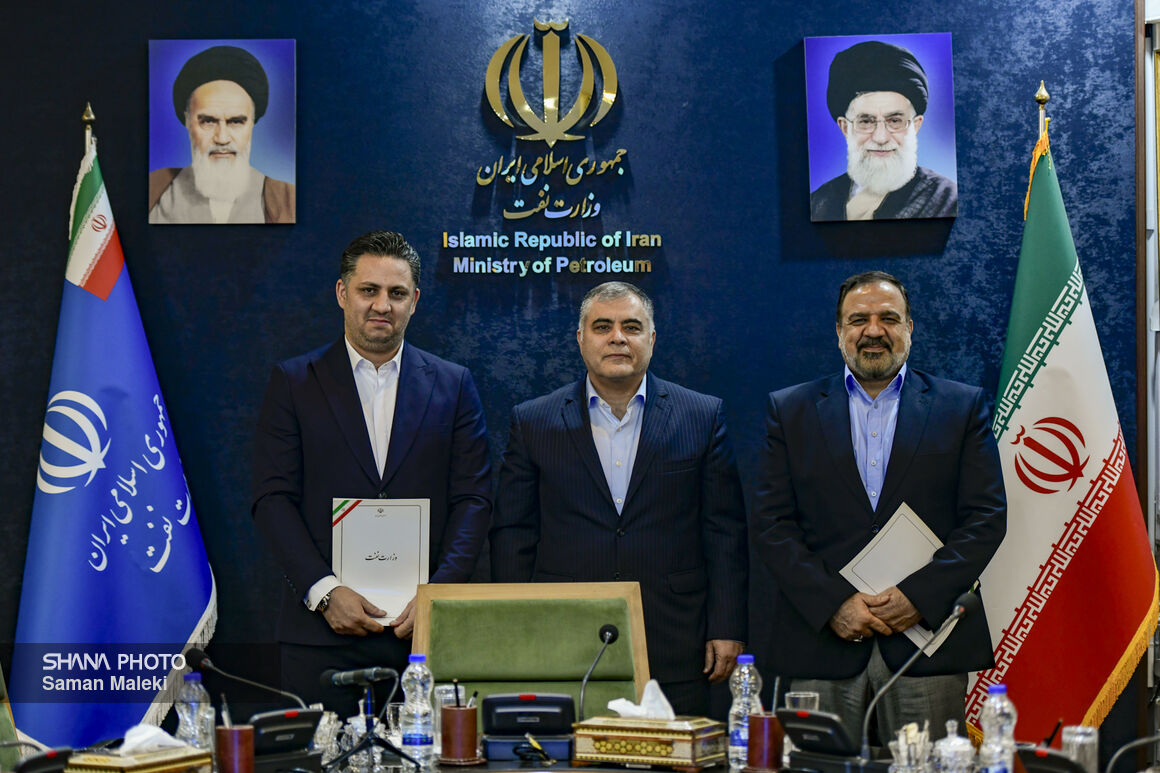 تکریم و معارفه مدیرکل روابط عمومی وزارت نفت