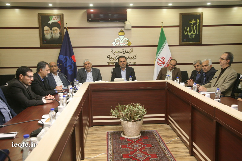 آیین تکریم و معارفه روسای مهندسی سیستم ها و بهره وری و بازرسی و حفاظت فنی شرکت نفت مناطق مرکزی ایران