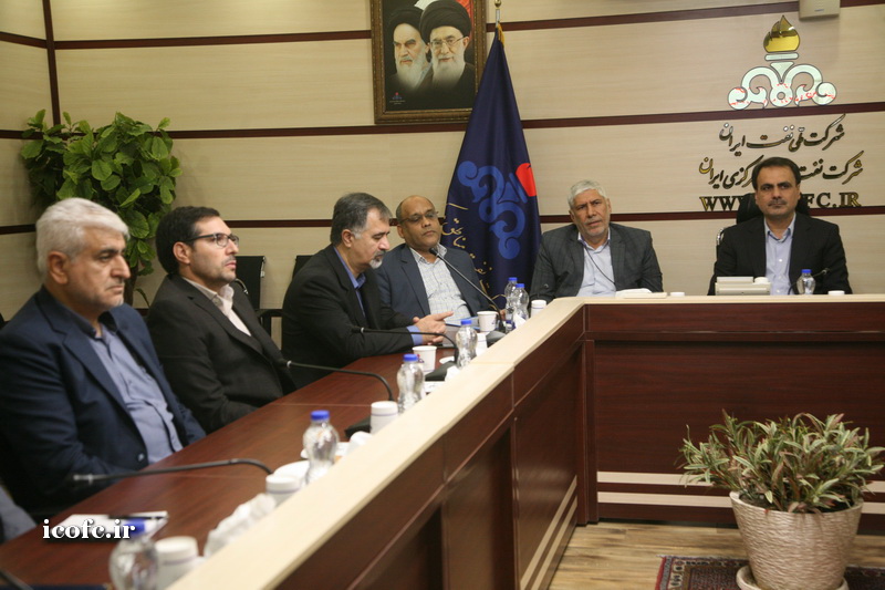 آیین تکریم و معارفه روسای مهندسی سیستم ها و بهره وری و بازرسی و حفاظت فنی شرکت نفت مناطق مرکزی ایران