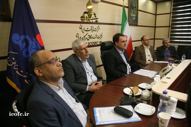 آیین تکریم و معارفه روسای مهندسی سیستم ها و بهره وری و بازرسی و حفاظت فنی شرکت نفت مناطق مرکزی ایران